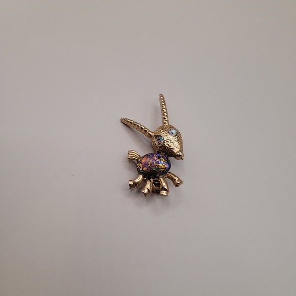Sparkly Antelope? Brooch - Picture 1 of 5